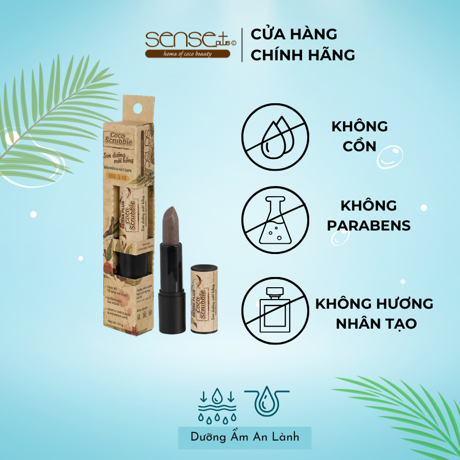 Son tẩy tế bào chết cho môi Coco Scrubbie