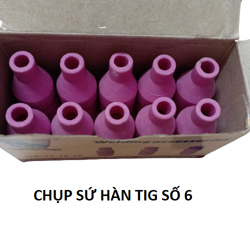 Bộ 10 Chụp sứ hàn tig số 6