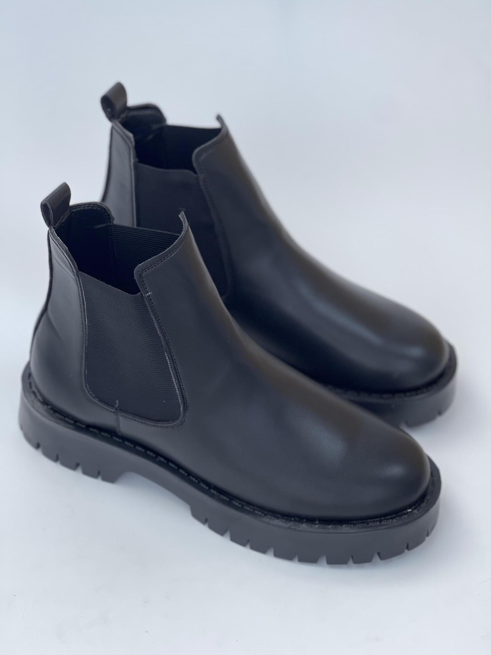 Giày chelsea boots basic đế tăng chiều cao giày bốt tăng chiều cao nam