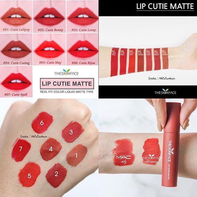 SON THE SKINFACE LIP CUTIE MATTE