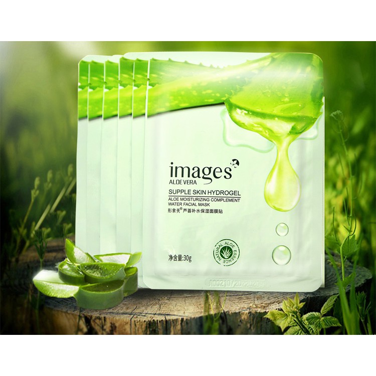 [HCM]Combo gồm 50 mặt nạ giấy dưỡng da mụn cấp ẩm thải độc