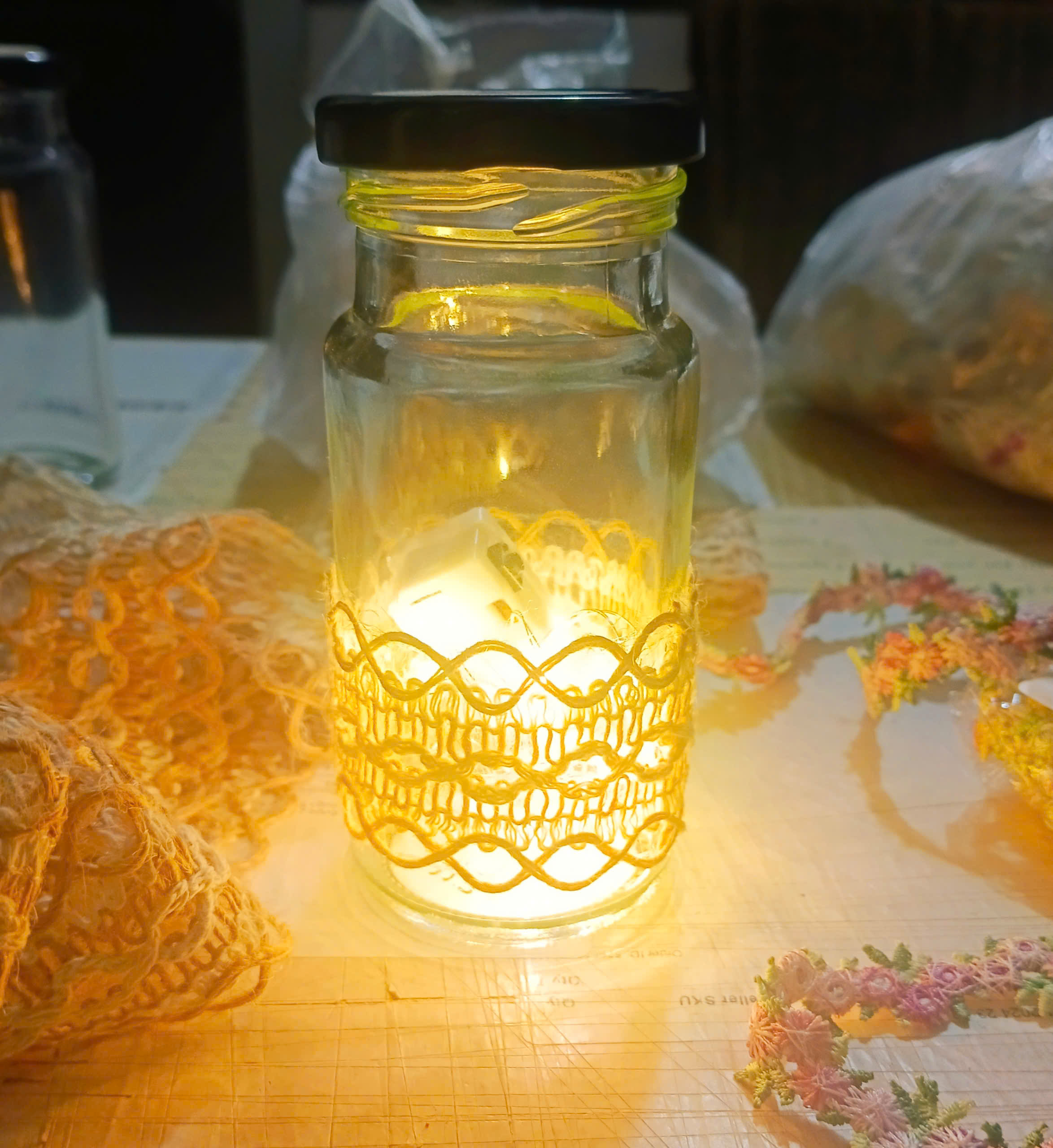 lọ hoa vuông decor mini, cắm hoa khô