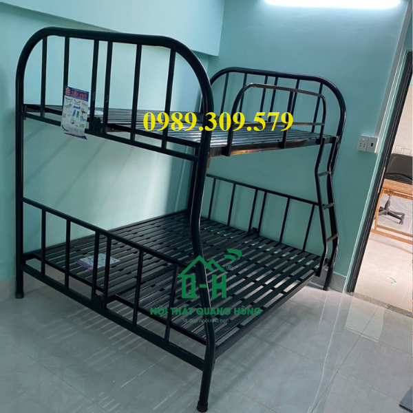 GIƯỜNG TẦNG SẮT ỐNG TRÒN CAO CẤP