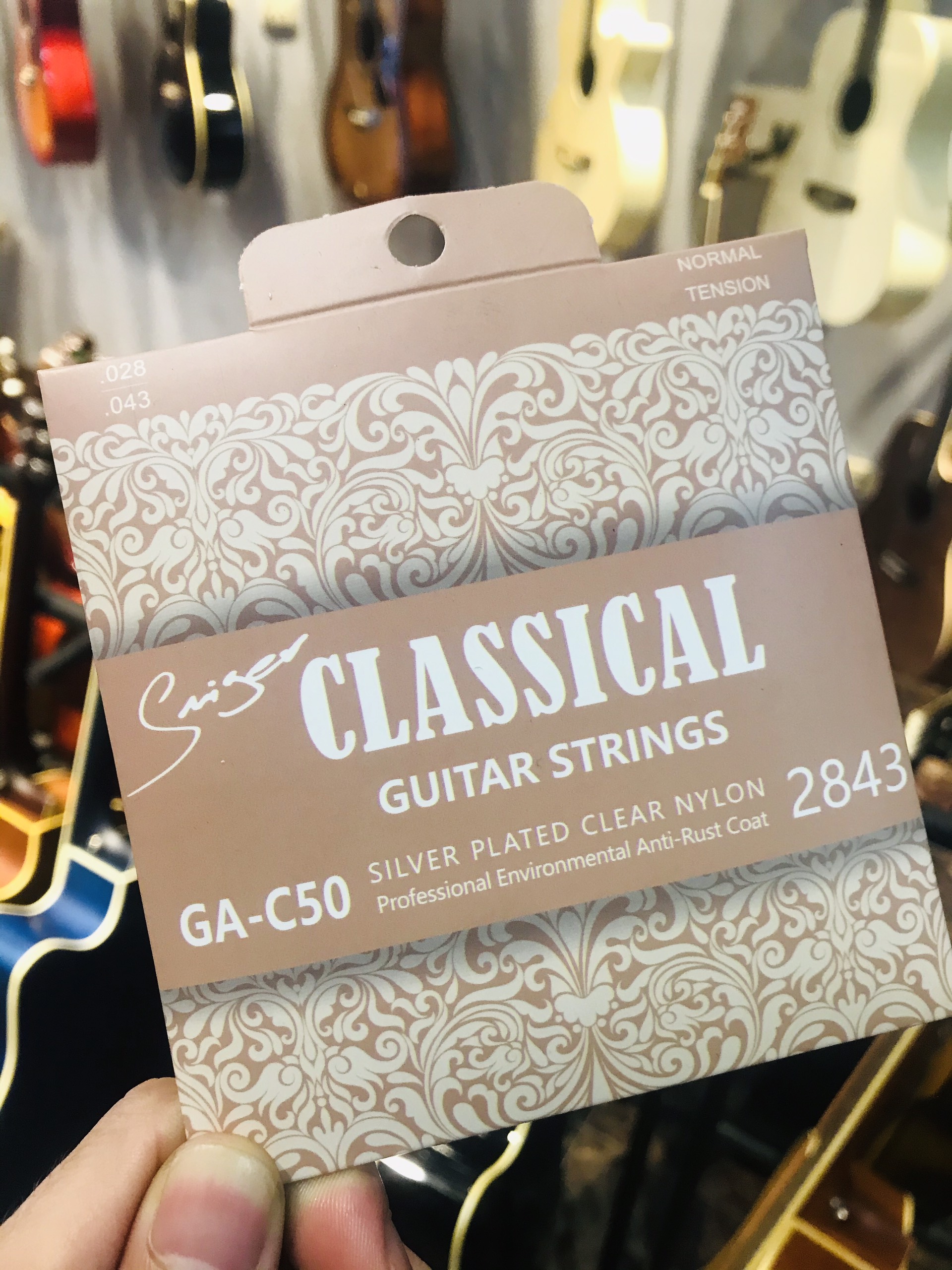 Dây Đàn Guitar Classic Vines GA-C50 chính hãng - Dây Đàn Nilon Phân Phối Chính Hãng SolG