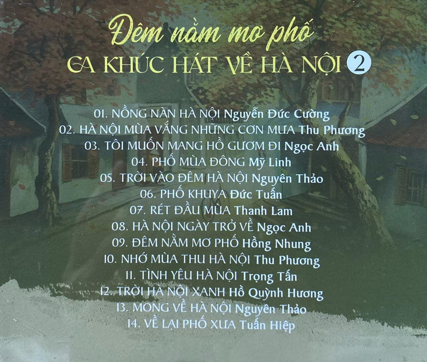 [MD-CD] Bộ 2 Đĩa CD ca khúc về Hà Nội