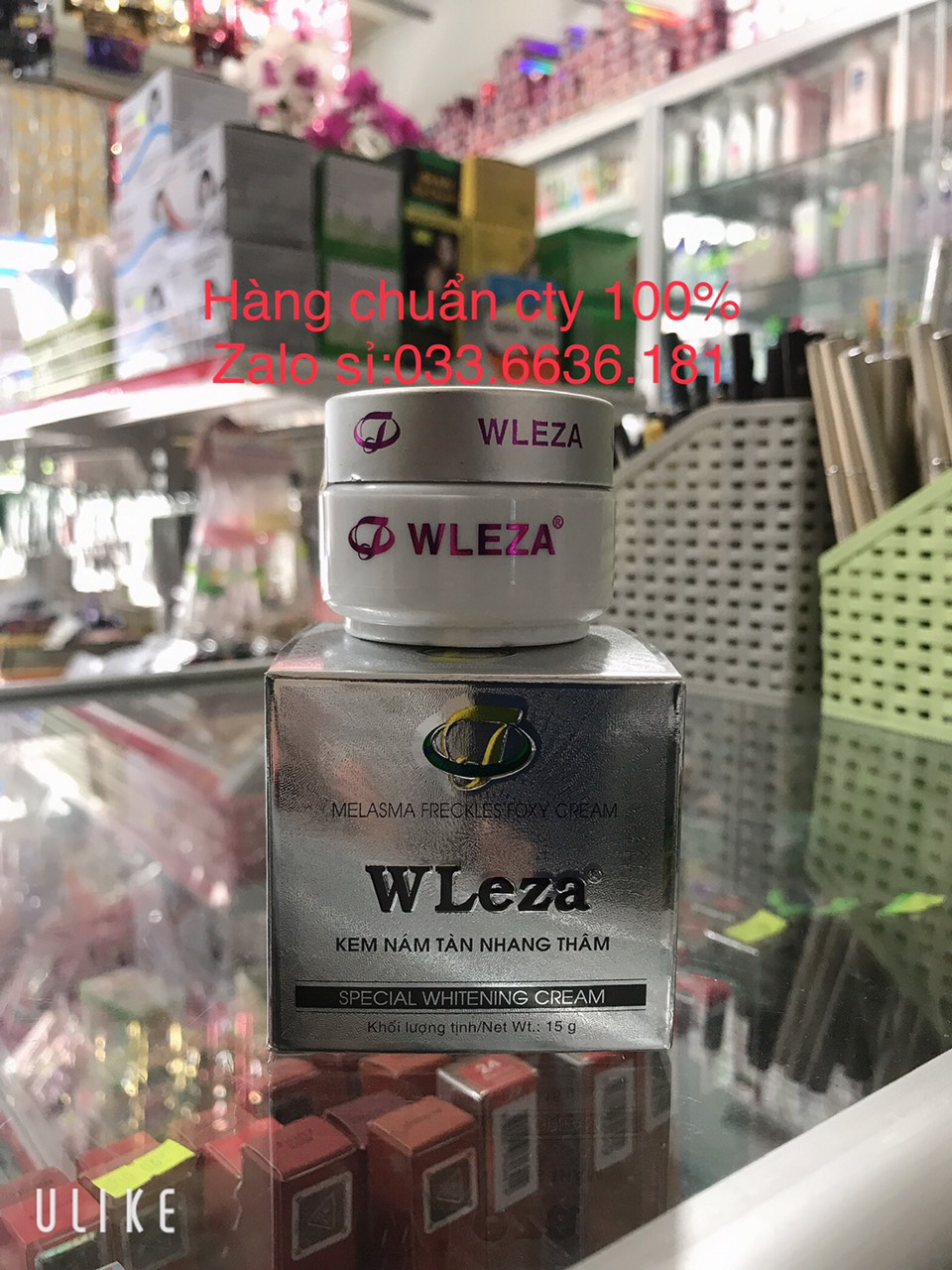 [ chuẩn hàng cty 100%] kem wleza bạc hết Nám-Tàn Nhang-  Thâm 15g