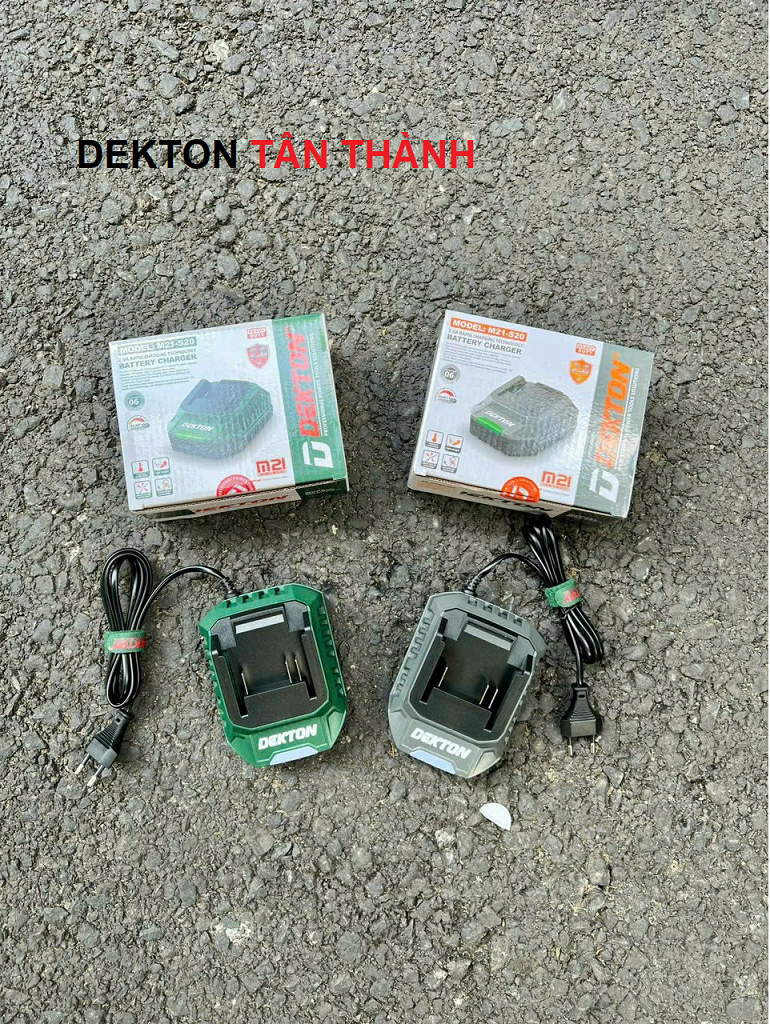 Sạc DEKTON chân M21 2A - 2.5A - 4A - 6.5A / Chân phổ thông / Sạc nhanh / Bản T6.2025