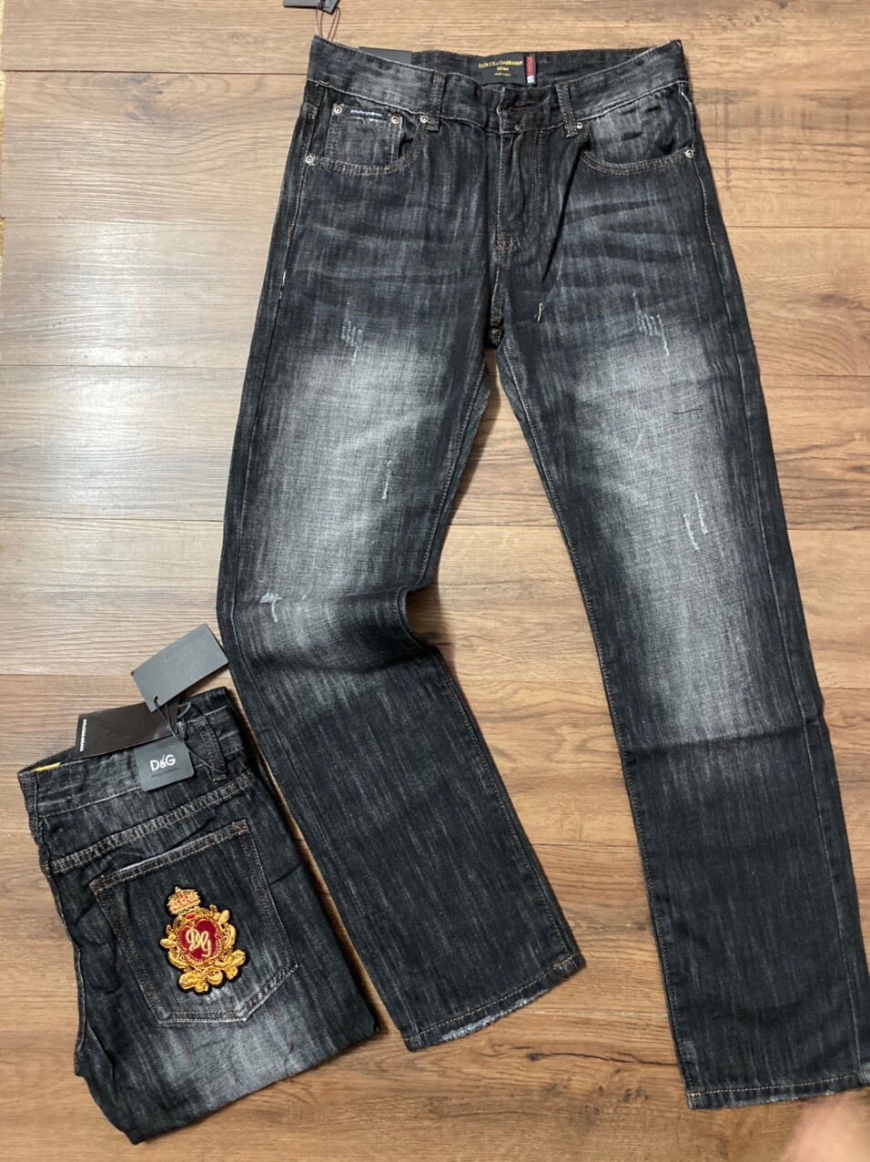 Quần bò xuông tang Dolce sò xịn