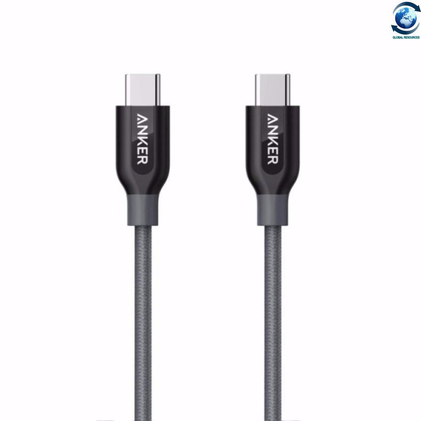 [HCM]Cáp Anker PowerLine+ USB-C ra USB-C 2.0 - Dài 0.9m - A8187