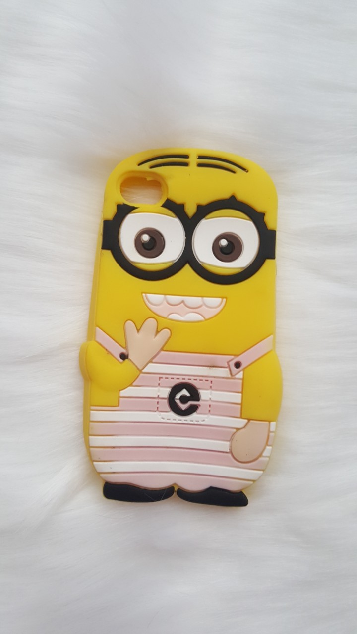 Ốp dẻo hình thú Minion Iphone 4/4S