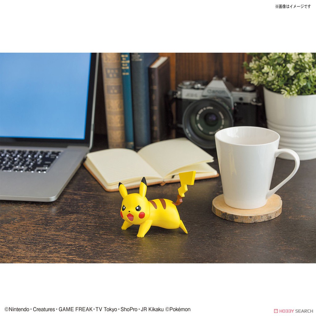 [Hoàn Tiền 10%]Mô hình lắp ráp Pokemon Collection Quick!! 03 Pikachu (Battle Pose) Bandai