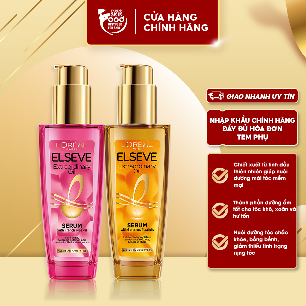 Dầu Dưỡng Tóc L'Oreal Elseve Extraordinary Oil Serum 100ml