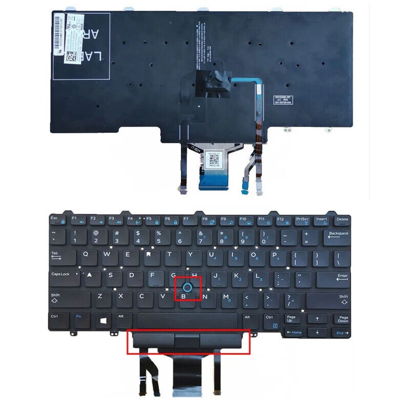Bàn phím laptop Dell Latitude E5450 E5470 E5480 E7450 E7470 E7480 E5490 E7490