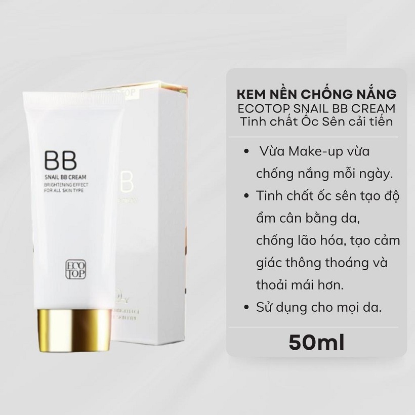 Snail bb cream ecotop
