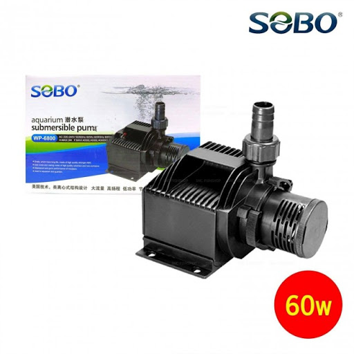 Máy Bơm Nước Sobo WP6800 (60W - 4000L/H - 3M) - Máy Bơm Nước Hút Cặn Cho Hồ Cá