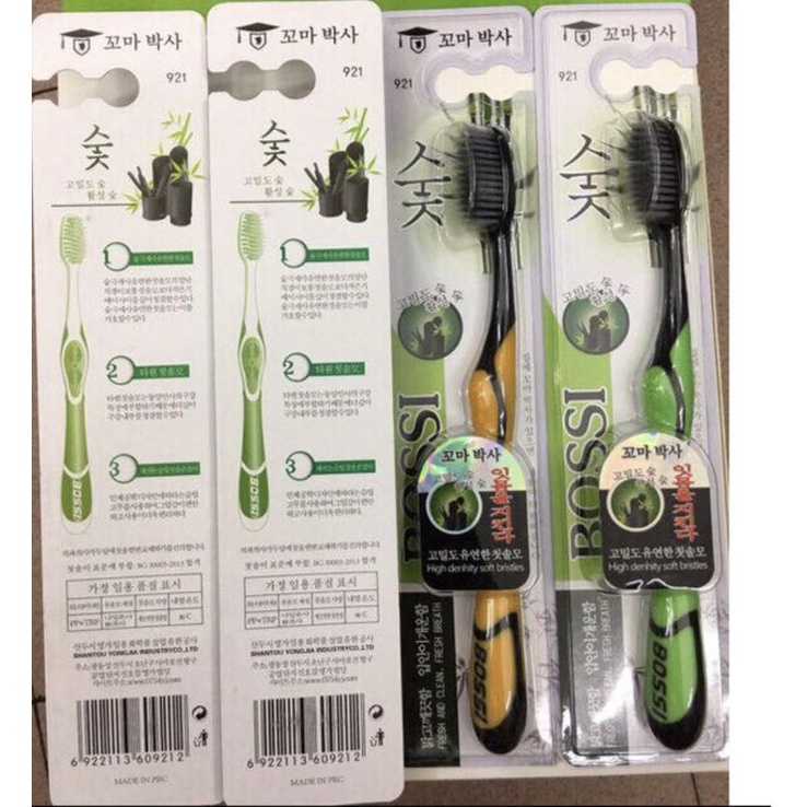 [Nhập RS0822 giảm 30k cho đơn 99k]Bàn chải đánh răng người lớn Bossi( 1 chiếc)
