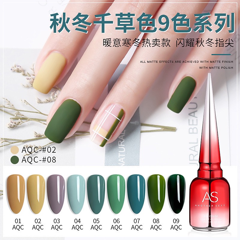 [HCM]Sơn gel AS 15ML (dành cho tiệm nail chuyên nghiệp) - AQC