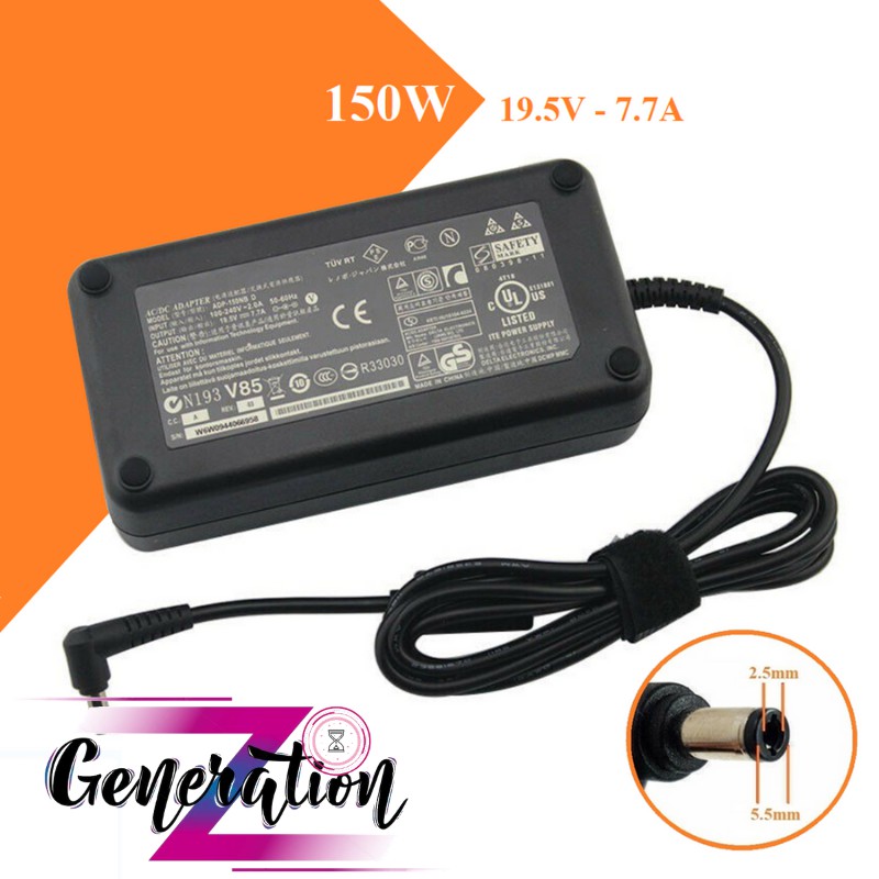 BỘ SẠC LAPTOP ASUS 19V - 7.7A - ADAPTER ASUS 19V - 7.7A