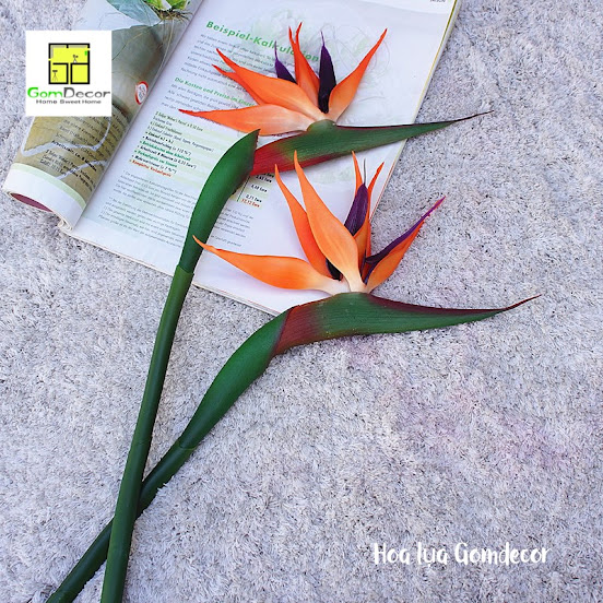 Bird of Paradise Flowers, Rubber Flowers, Silk Flowers