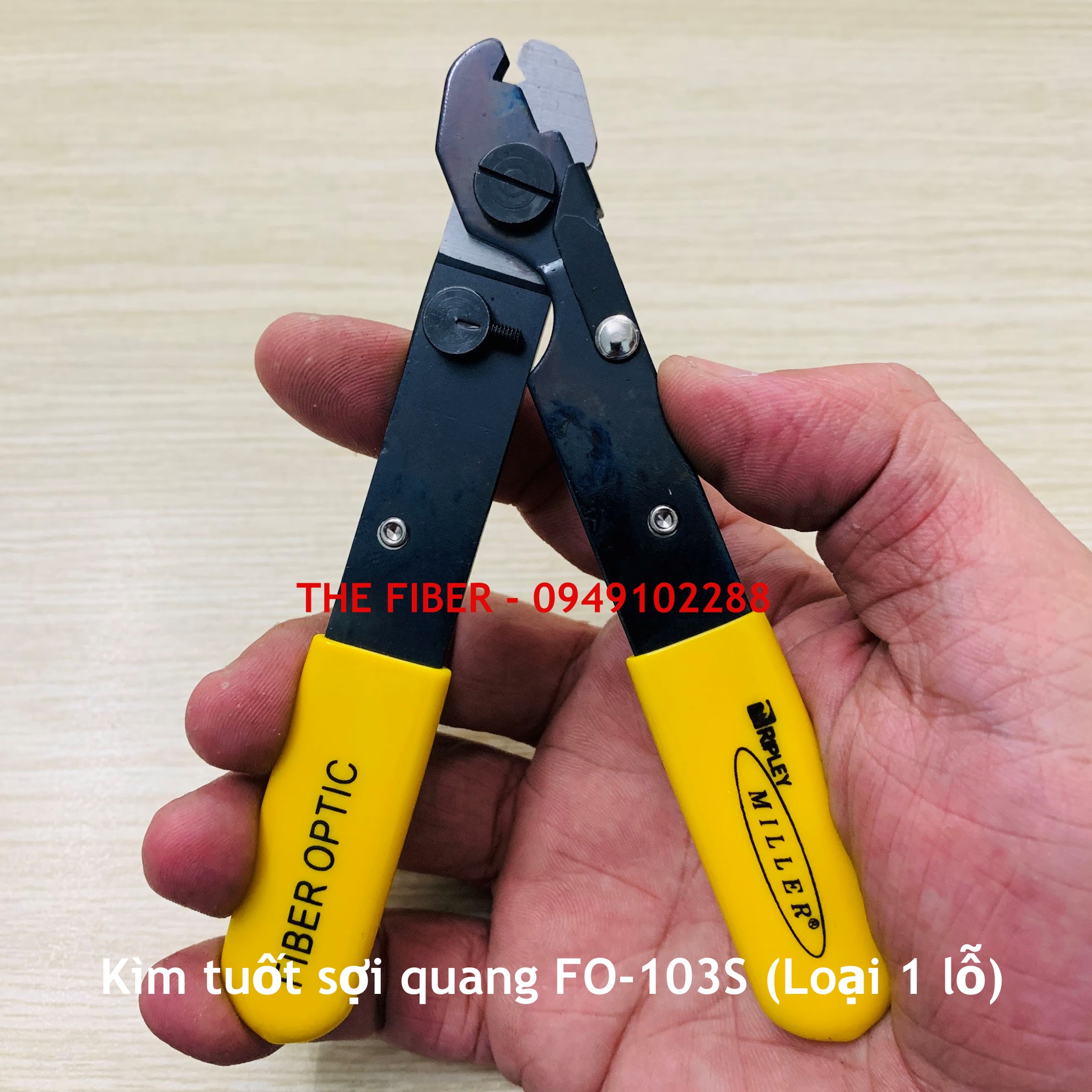 [HCM]Kìm tuốt sợi quang cao cấp Miller FO 103S