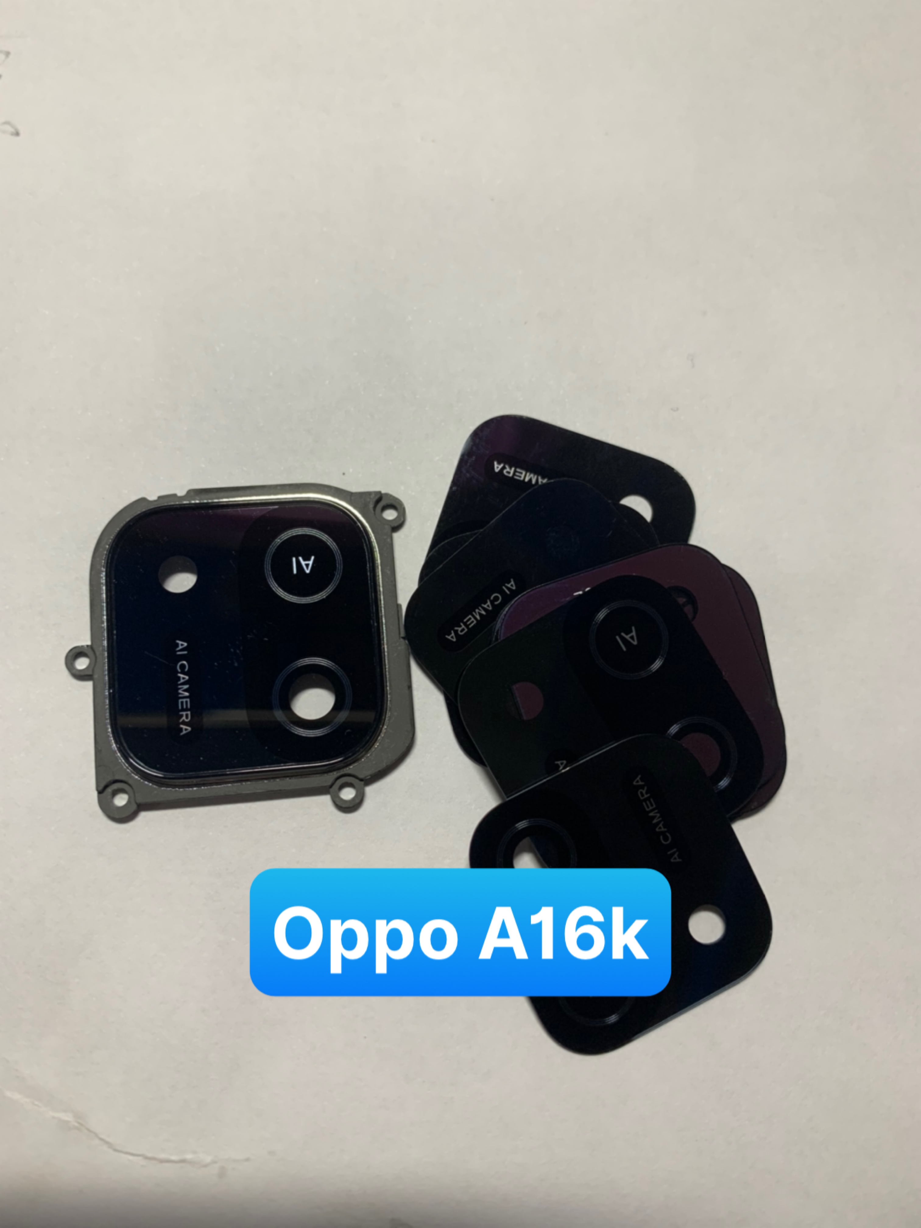 Bộ kính camera liền vành, không vành oppo A16k