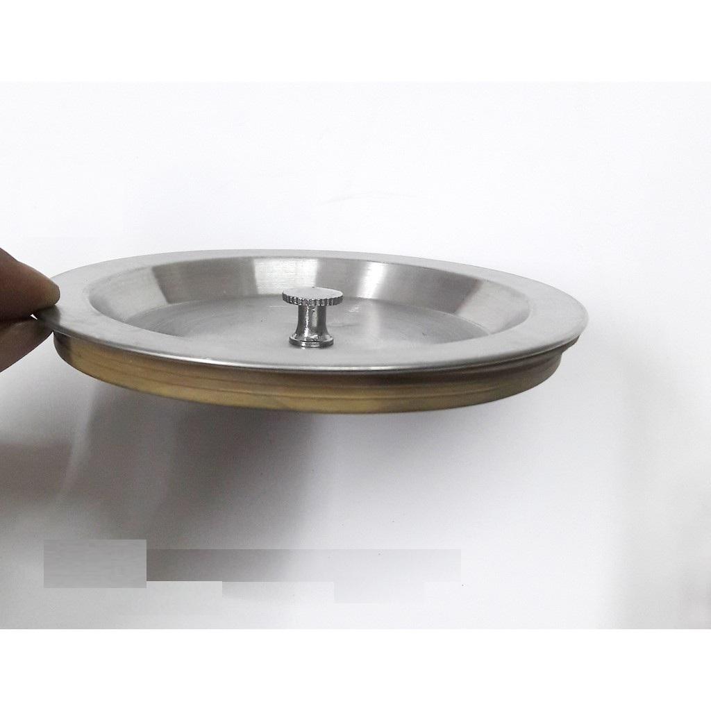 Combo 01 Nắp đậy + 01 Rọ đựng rác chậu rửa chén bát INOX