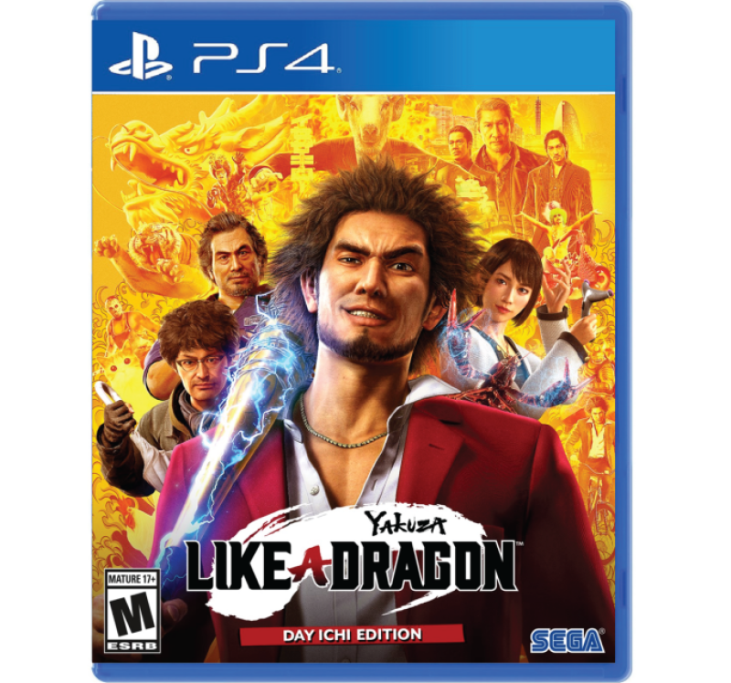 Đĩa game Yakuza Like A Dragon PS4