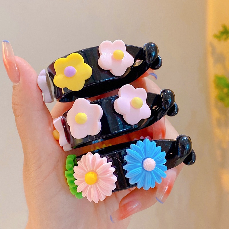 Bộ 3 kẹp tóc đuôi ngựa dễ thương