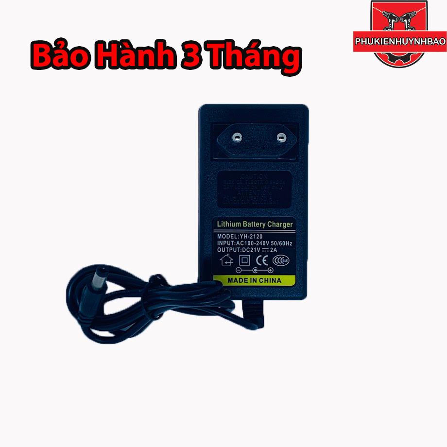 Sạc pin 21v 2a voto cho máy khoan đảm bảo điện thế sạc ổn điện nhỏ hơn hoặc bằng 21v bảo hành 3 tháng- kms