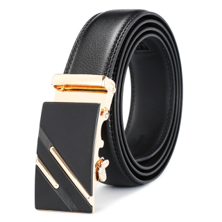 Thắt lưng (dây nịt) nam khóa tự động chất liệu dây da PU rộng 3.5cm mặt khóa bằng hợp kim chống rỉ cao cấp thumbnail