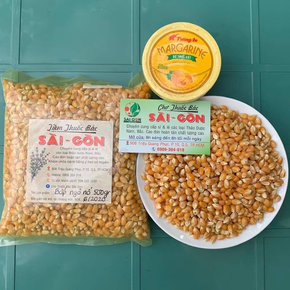 Bắp Ngô Nổ Kèm Bơ