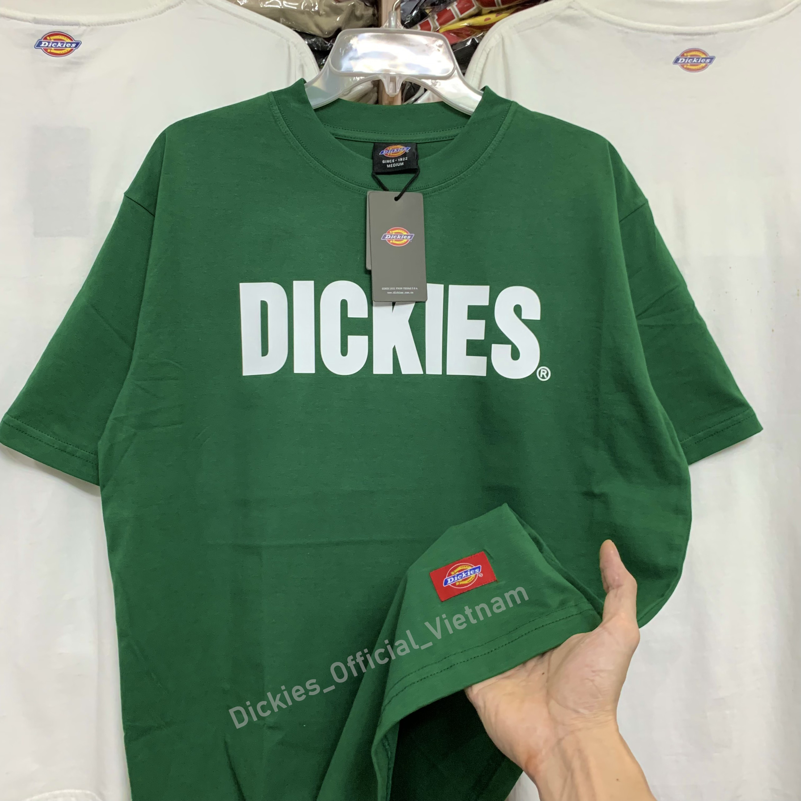 Tshirt Dickies - áo thun nam nữ màu xanh lá