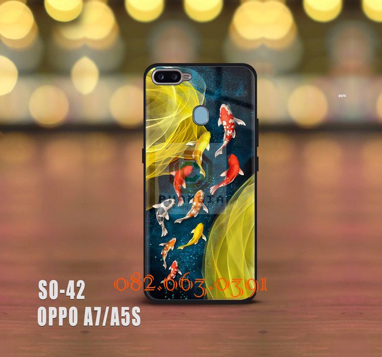 Ốp lưng Oppo A7/A5S hình cá koi siêu đẹp