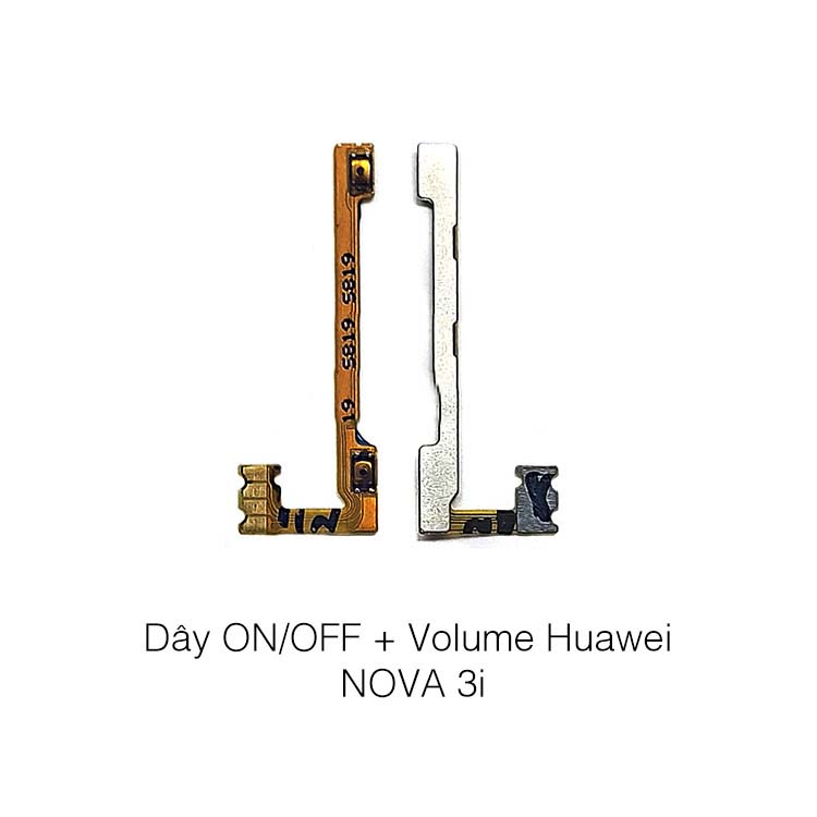 Dây cáp nguồn - on / off + âm lượng - volum huawei nova 3i zin