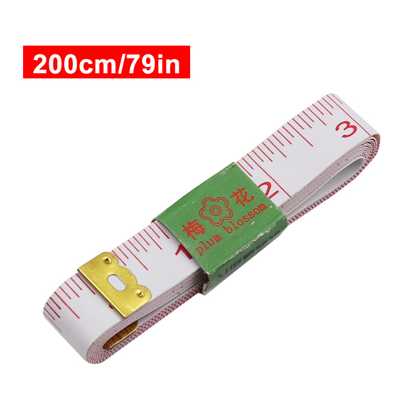 Thước dây mềm đo vòng eo, đo chiều cao, thước đo thợ may - Độ dài 2m