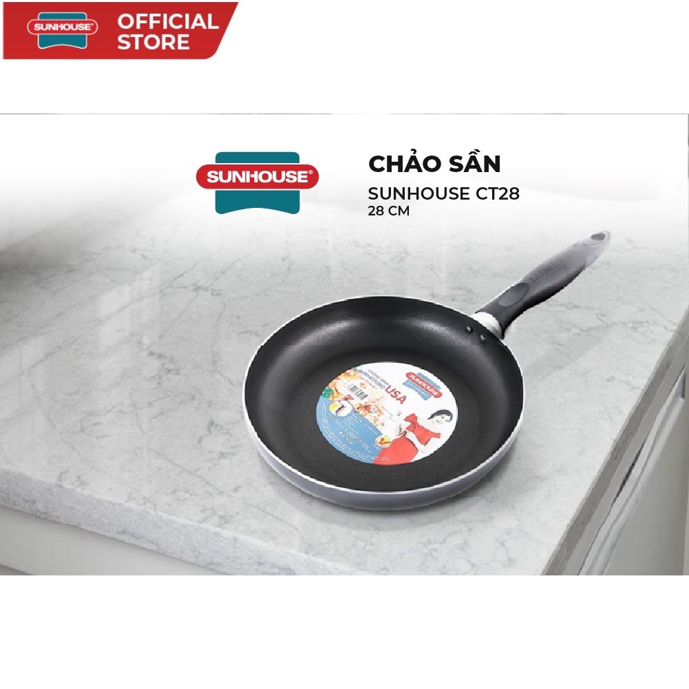 Chảo sần SUNHOUSE CS28 (đường kính 28cm)