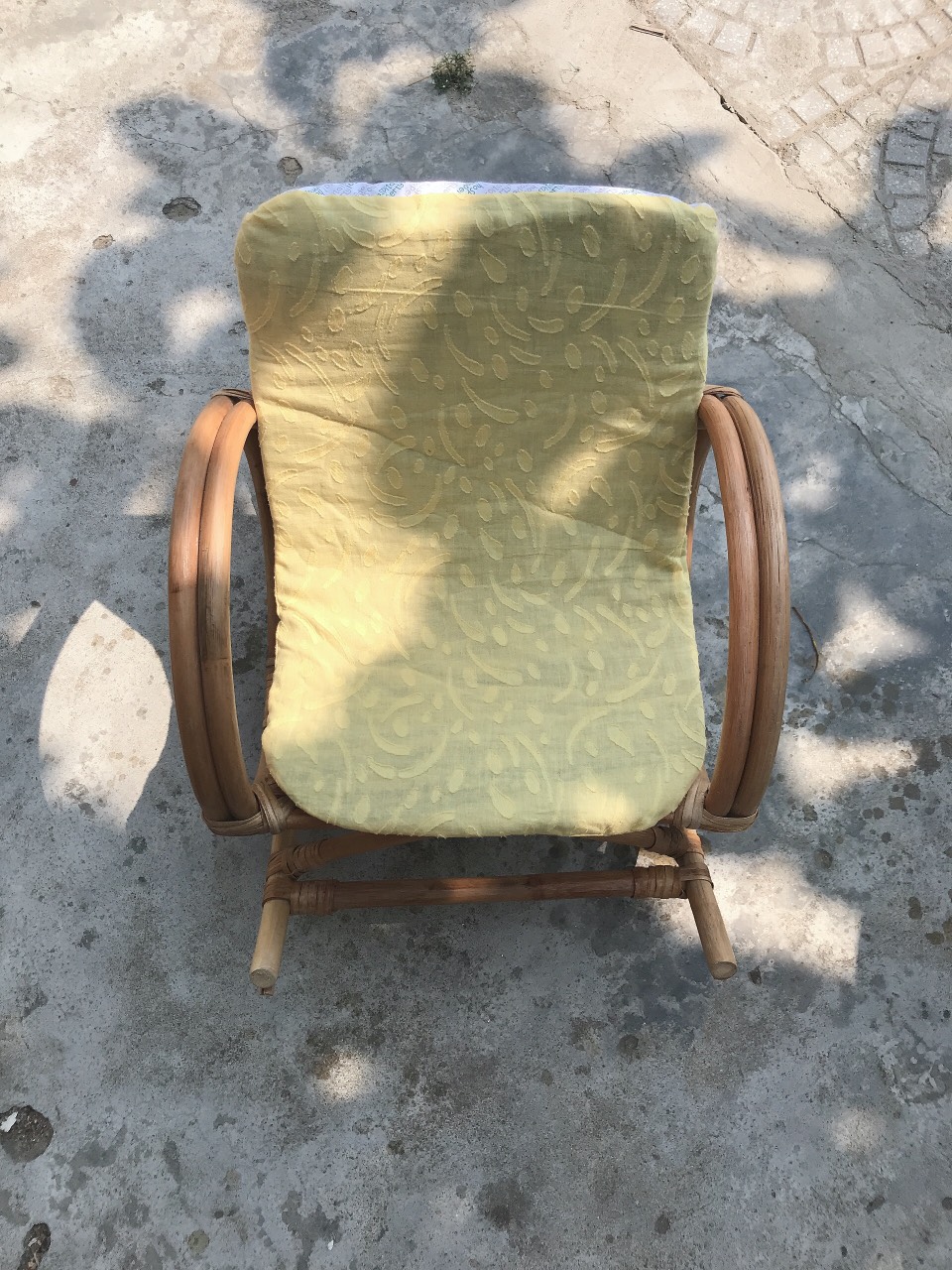 Ghế mây bập bênh trẻ em trọng tải 40 kg dành cho bé từ 2 đến 6 tuổi, quà sinh nhật cho bé, trang trí stuido siêu xinh xắn phong cách vintage boho