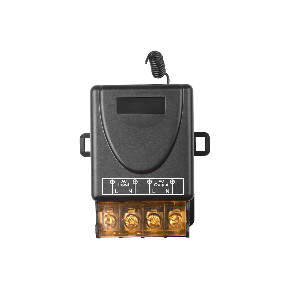 Newest 220V 30A relay Wireless RF Remote Control Switch 1 Transmitter+ 1Receiver 433MHz Remote controller