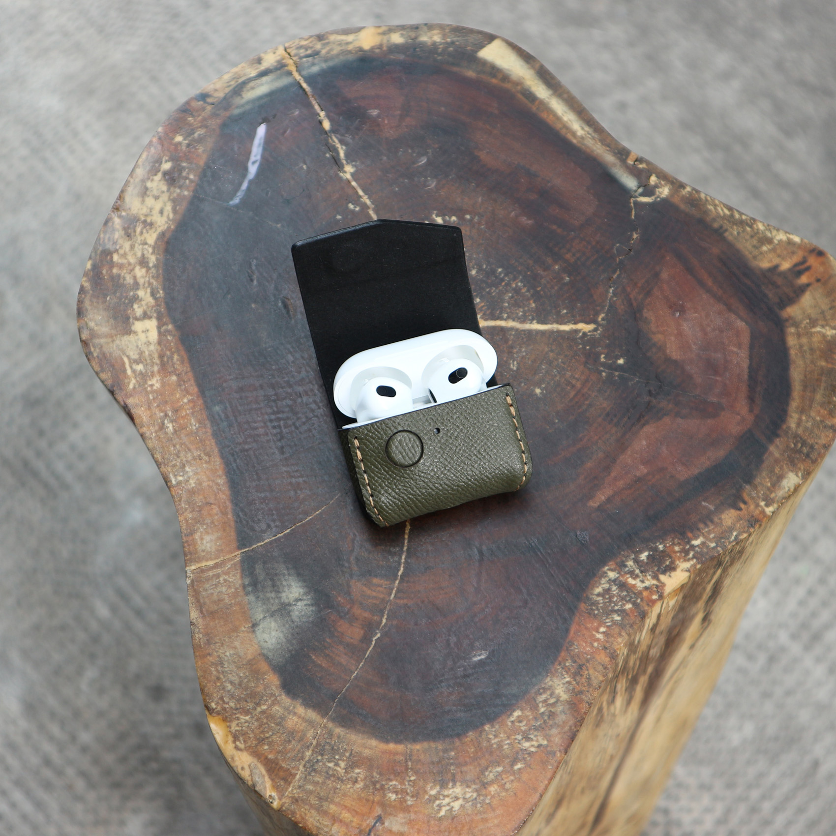 Bao da Airpods 3 | Airpods 4 ANC - Manory Leather
