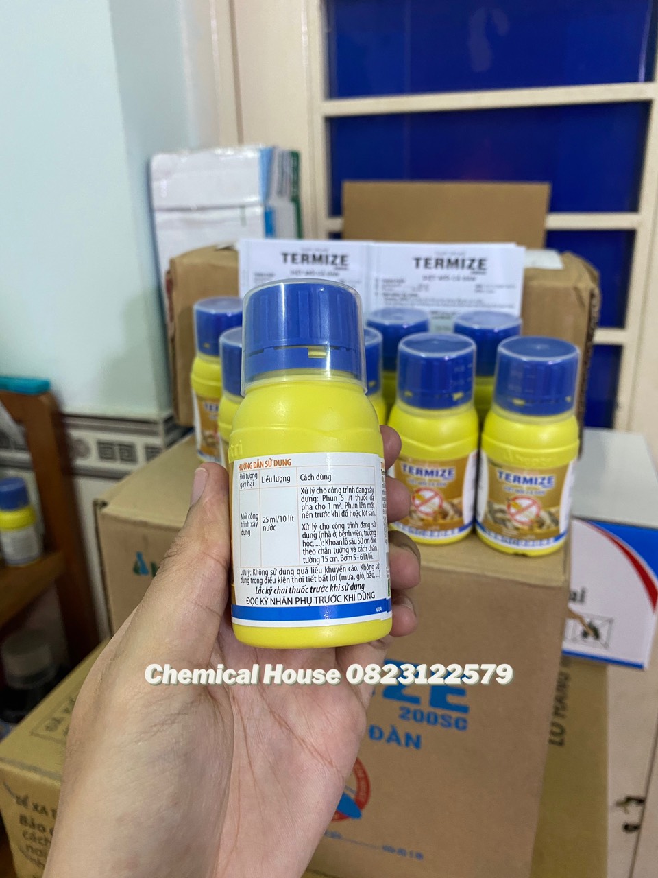 Thuốc diệt mối thế hệ mới Termize 200SC diệt mối cả đàn chai 50ml (Hàng có sẵn)