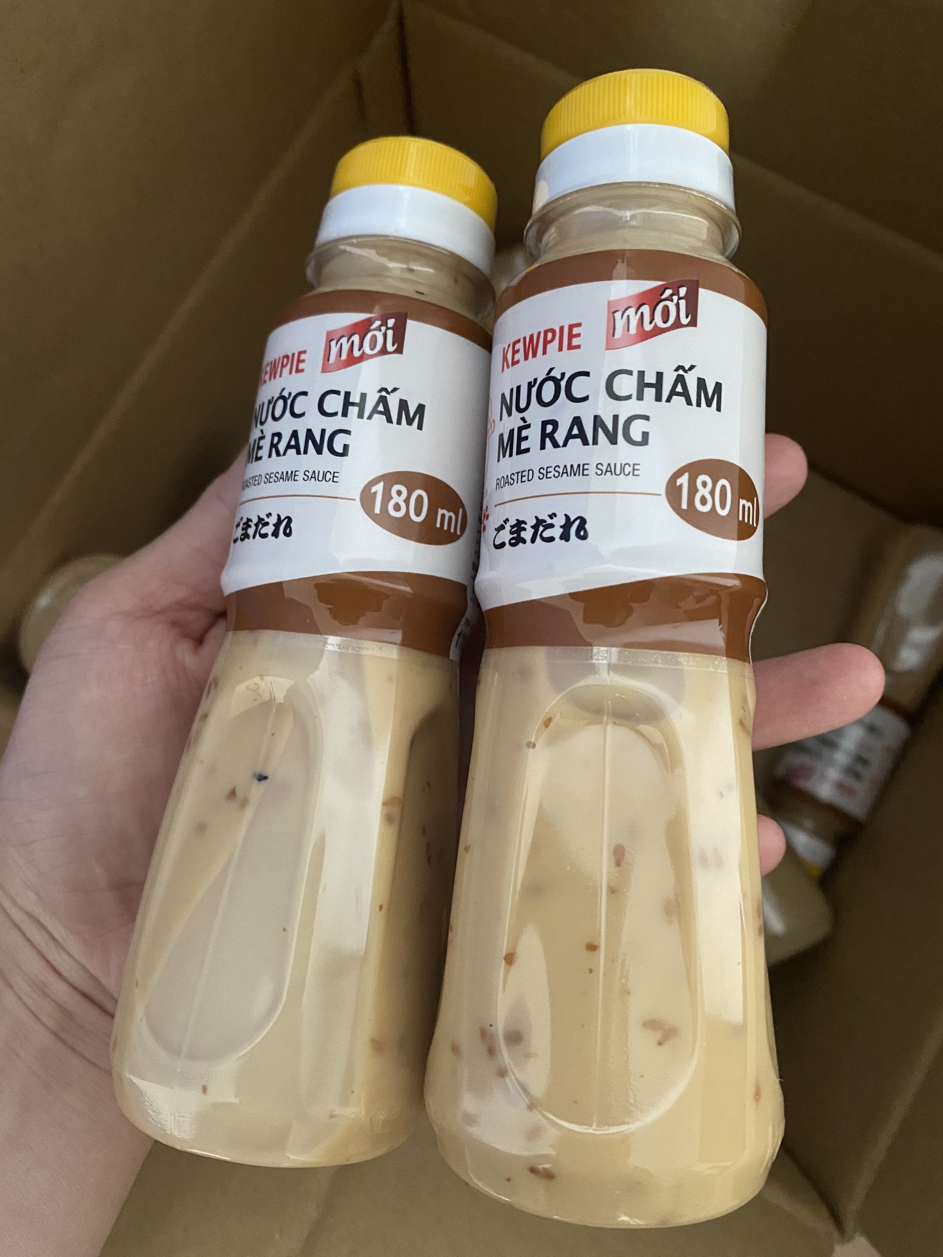 [HCM]2 CHAI XỐT mè rang KEWPIE 180ML