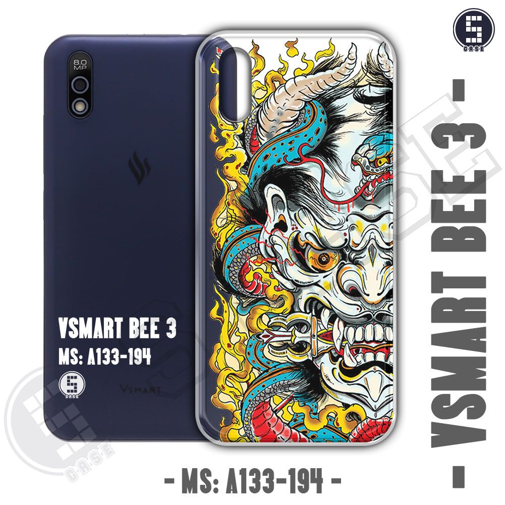 Ốp cho Vsmart Bee 3 hình Quỷ Nhật 2 A133-194