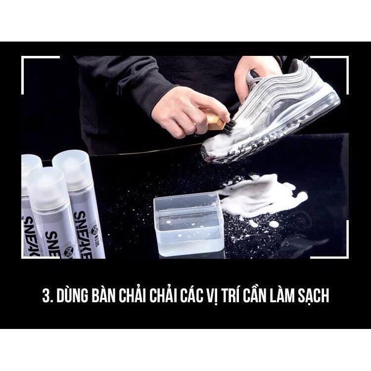 Bình Xịt Bọt Tuyết Đánh Giày Chuyên Dụng Cao Cấp