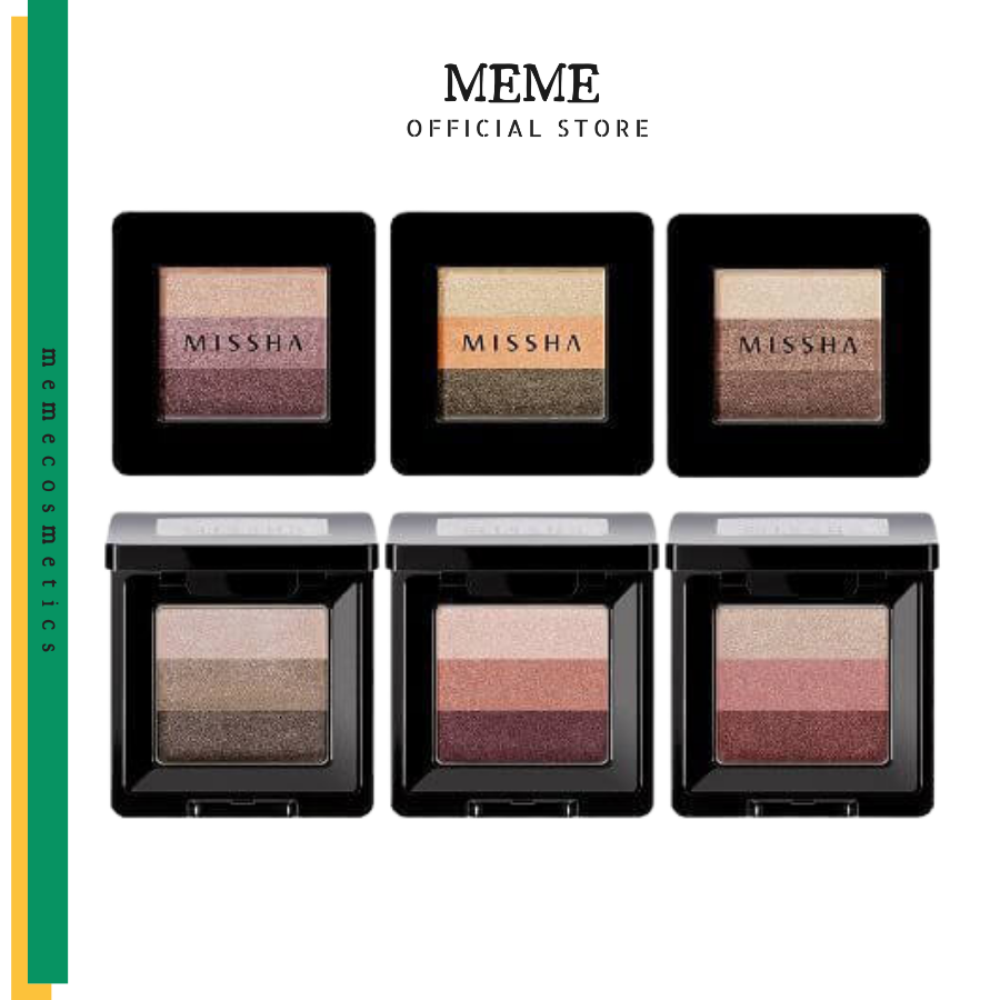 [Có sẵn] Phấn Mắt 3 Màu Missha sale rẻ