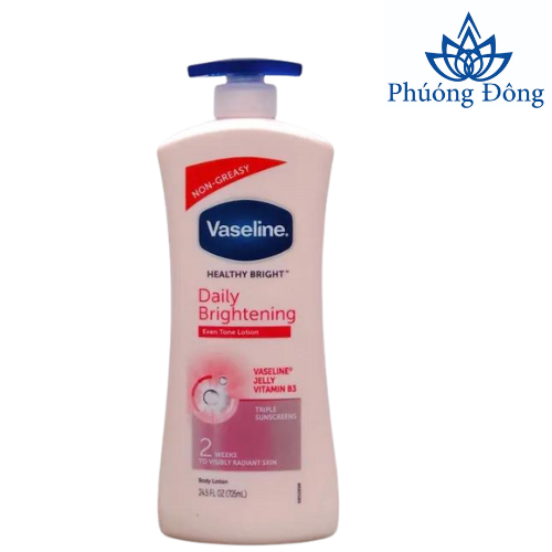 Sữa dưỡng thể toàn thân Vaseline 725ml