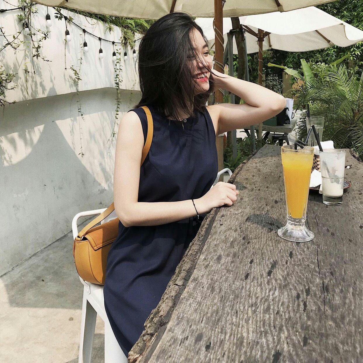 [HCM]đầm Dáng Suông lệch tà 2 màu
