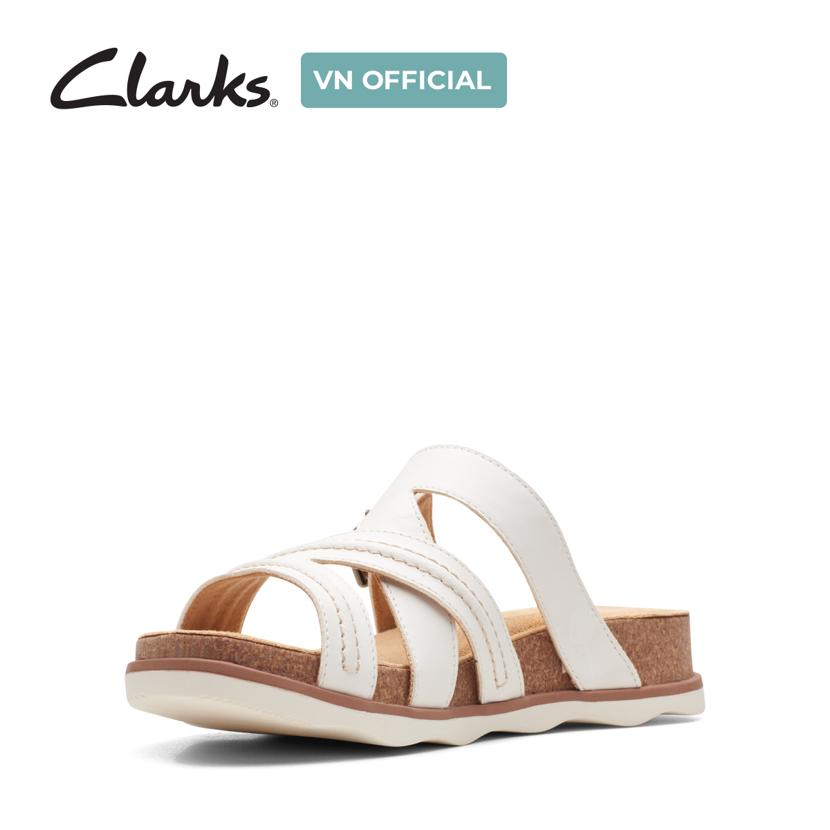 Dép Xỏ Ngón Da Nữ Clarks - Brynn Hope