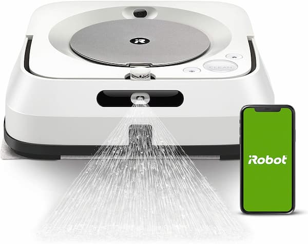 [Trả góp 0%]Robot Lau Nhà iRobot Braava Jet M6 ( Hàng Mới)