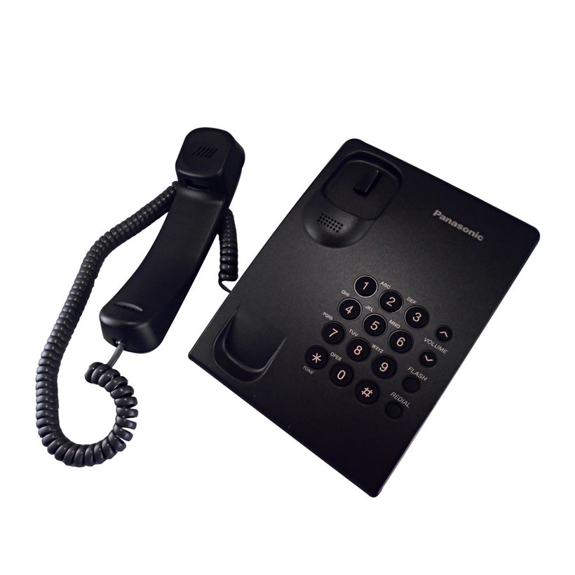 Điện thoại bàn Panasonic KX-TS500 (Đen)
