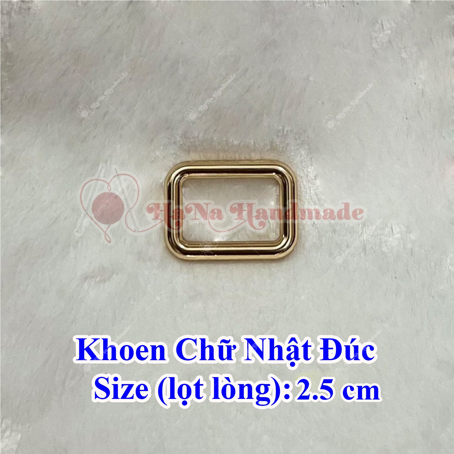 Khoen Chữ Nhật Đúc 1.5cm và 2.5cm lọt lòng